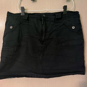 Comfortable black skort that is perfect for Summer